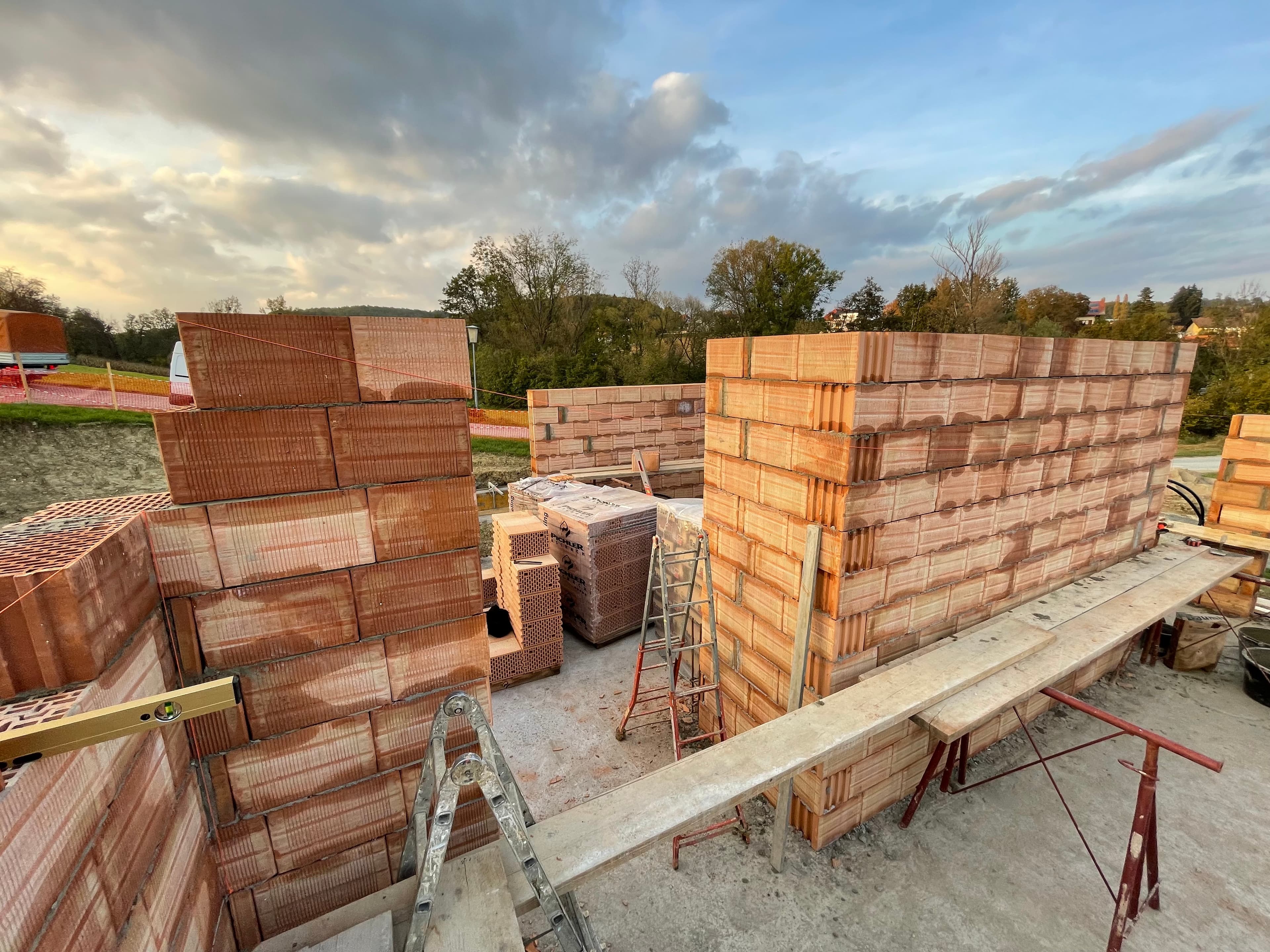 Rohbau Mauerwerk — Ziegelbau